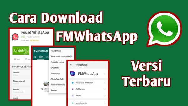 Cara Download FMWhatsApp (FM WA) Apk Official
