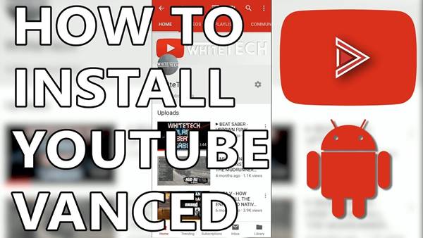 Tutorial Memasang Youtube Vanced Mod Apk Manual