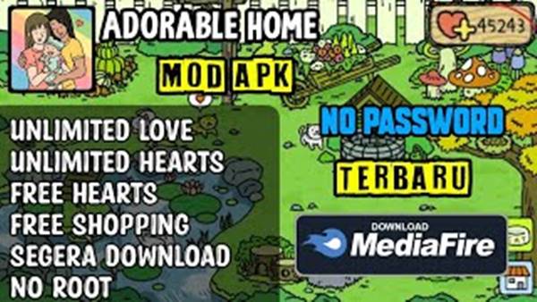 Link Download Adorable Home Mod Apk Unlimitd Heart Terbaru