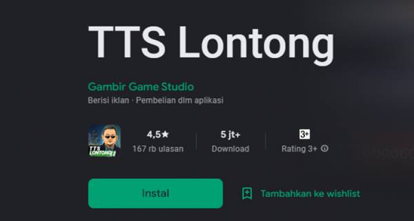 Link Download Game TTS Lontong Mod Apk Terbaru