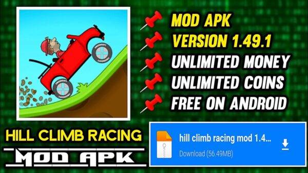 Link Download Hill Climb Racing Mod Apk Uang Tanpa Batas