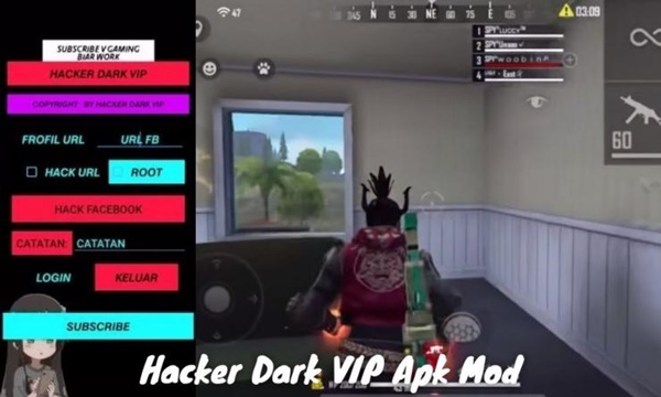 Review Aplikasi Citer FF Hacker Dark VIP