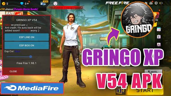 Membahas Aplikasi Gringo XP 56 Mod Menu FF