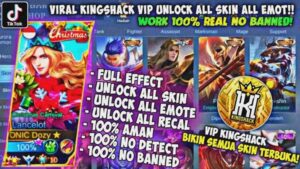 Cara Download VIP Cheat Kingshack Mobile Legends Apk